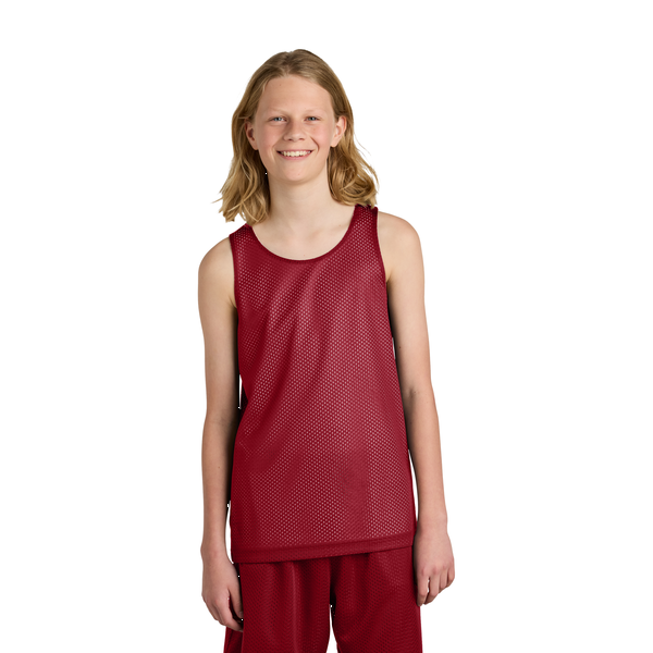 Sport-Tek® PosiCharge® Reversible Mesh Youth Tank