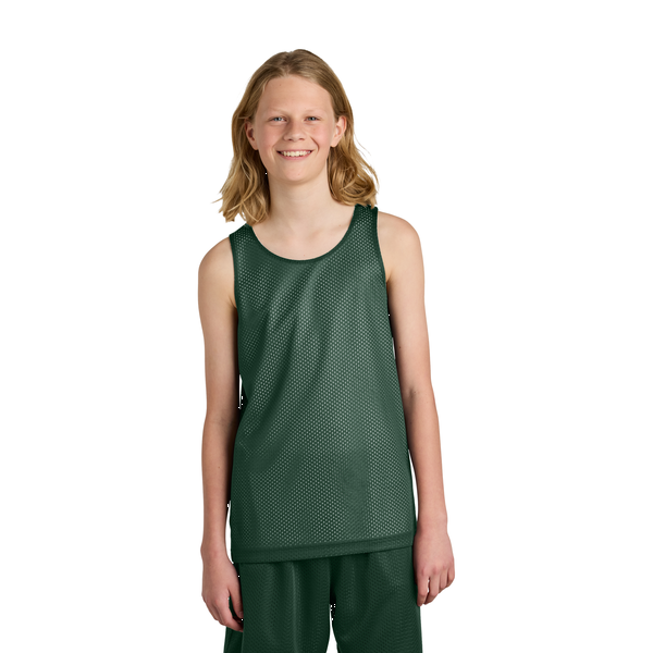 Sport-Tek® PosiCharge® Reversible Mesh Youth Tank