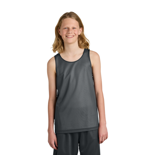 Sport-Tek® PosiCharge® Reversible Mesh Youth Tank