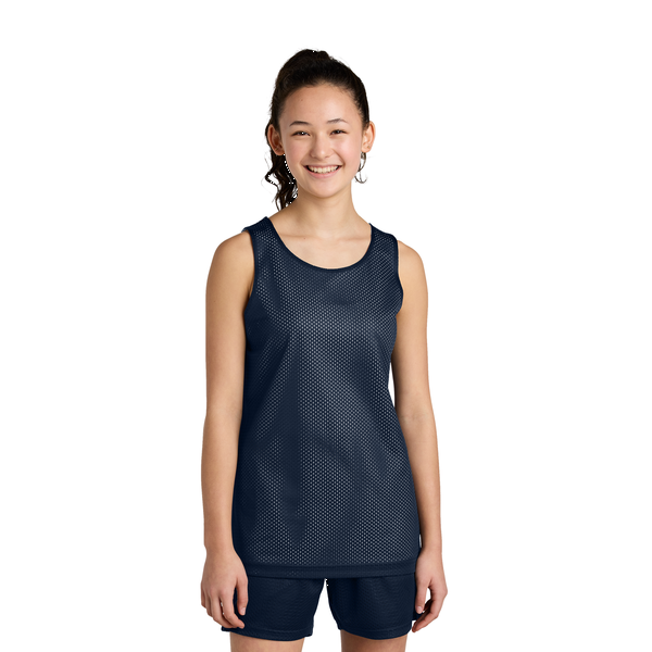 Sport-Tek® PosiCharge® Reversible Mesh Youth Tank