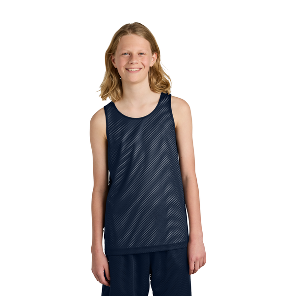 Sport-Tek® PosiCharge® Reversible Mesh Youth Tank