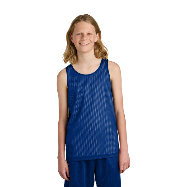 Sport-Tek® PosiCharge® Reversible Mesh Youth Tank