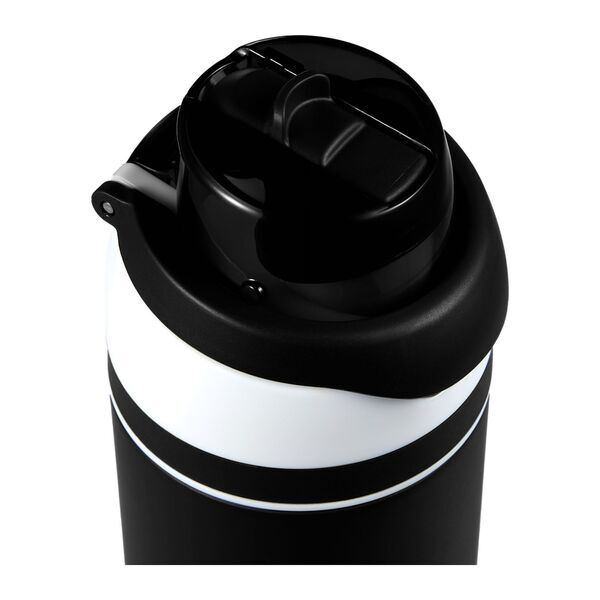 Elvin Recycled Stainless Flip Straw Bottle, 28oz.