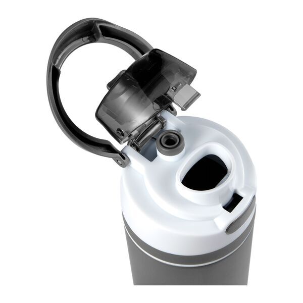 Elvin Recycled Stainless Flip Straw Bottle, 28oz.