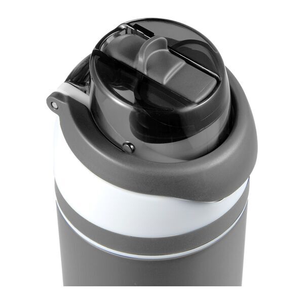 Elvin Recycled Stainless Flip Straw Bottle, 28oz.