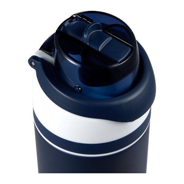 Elvin Recycled Stainless Flip Straw Bottle, 28oz.