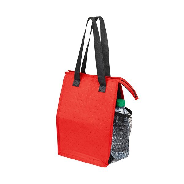 Dimples rPET Non-Woven Cooler Tote Bag