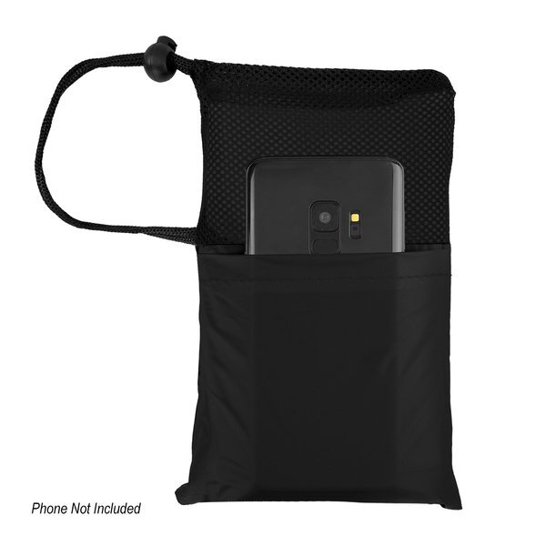 PEVA Poncho w/ Drawstring Pouch