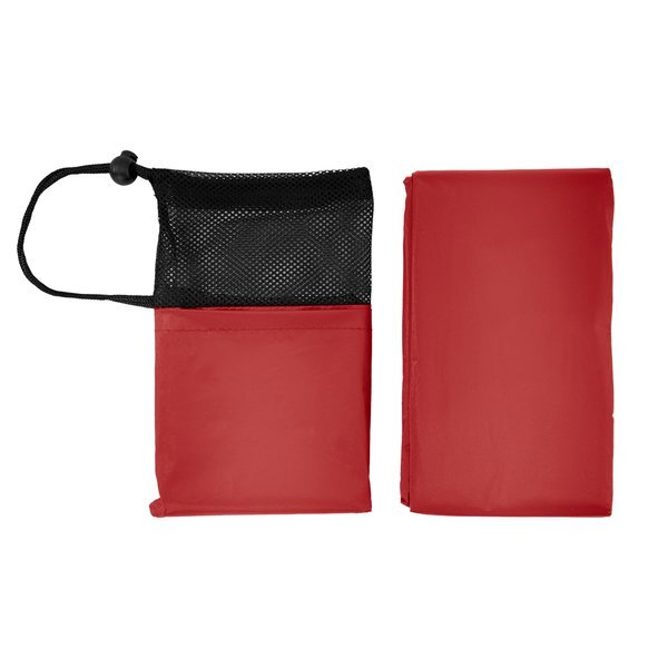 PEVA Poncho w/ Drawstring Pouch