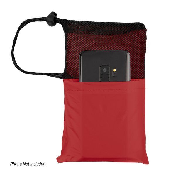 PEVA Poncho w/ Drawstring Pouch