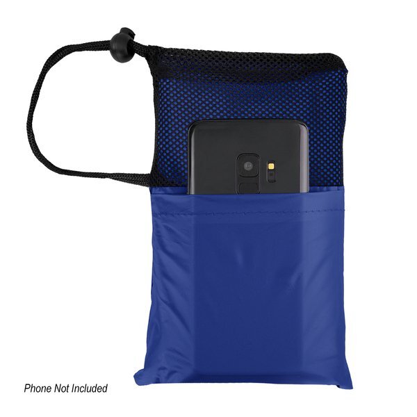 PEVA Poncho w/ Drawstring Pouch