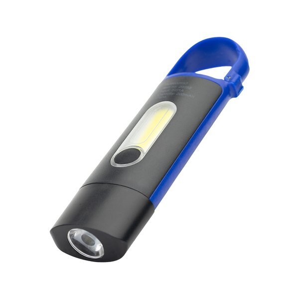 Rechargeable Carabiner COB Flashlight