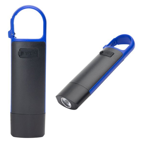 Rechargeable Carabiner COB Flashlight
