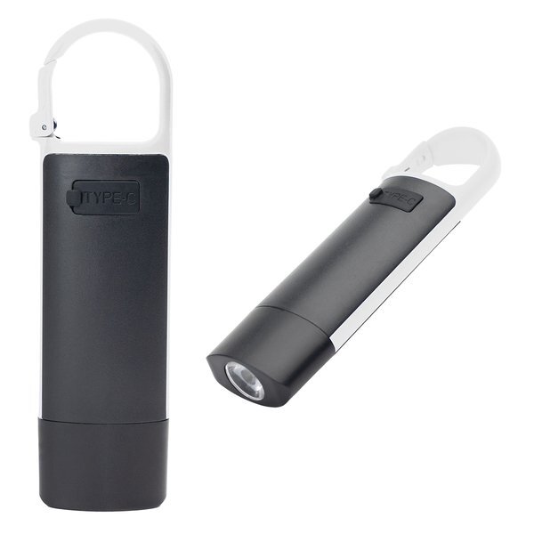 Rechargeable Carabiner COB Flashlight