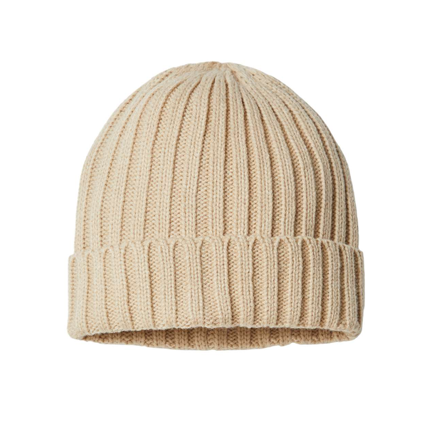Atlantis® Sustainable Recycled Poly/Acrylic Cable Knit Cuffed Beanie