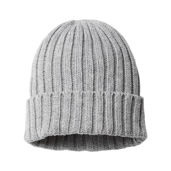 Atlantis® Sustainable Recycled Poly/Acrylic Cable Knit Cuffed Beanie