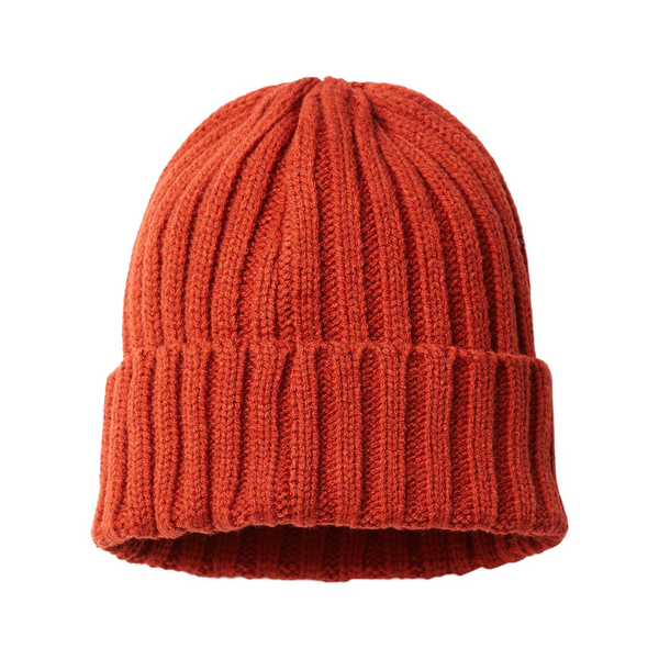 Atlantis® Sustainable Recycled Poly/Acrylic Cable Knit Cuffed Beanie