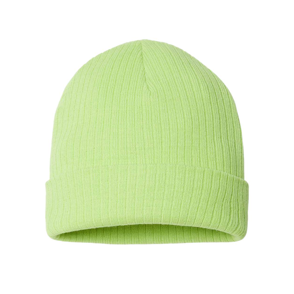 Atlantis® Sustainable Recycled Poly/Acrylic Rib Cuffed Beanie