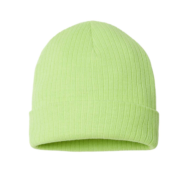 Atlantis® Sustainable Recycled Poly/Acrylic Rib Cuffed Beanie
