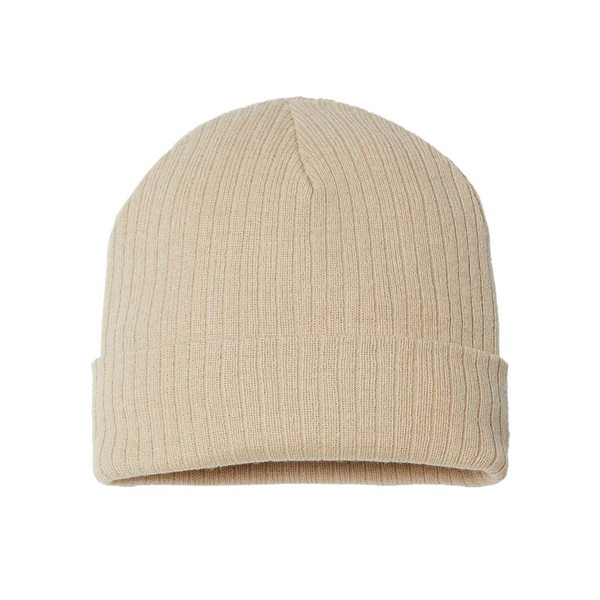 Atlantis® Sustainable Recycled Poly/Acrylic Rib Cuffed Beanie