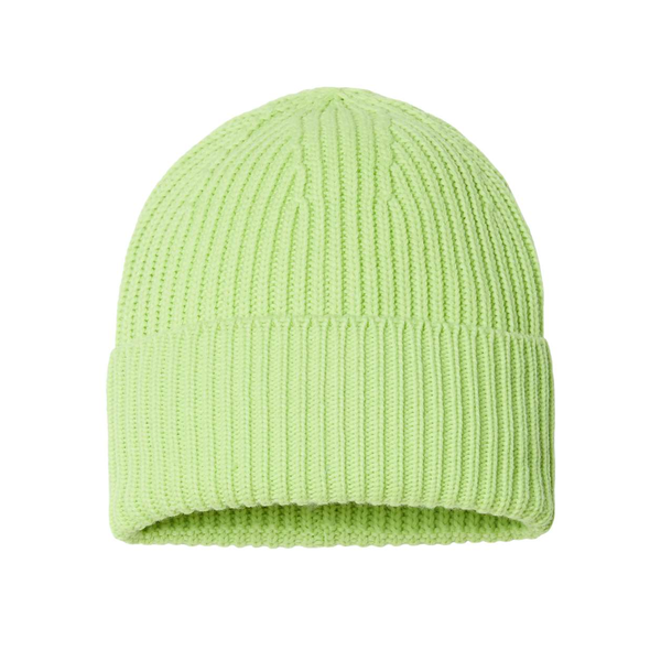 Atlantis® Sustainable Chunky Rib Poly/Acrylic Cuffed Beanie