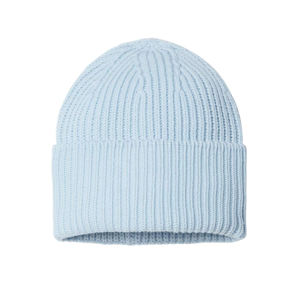 Atlantis® Sustainable Chunky Rib Poly/Acrylic Cuffed Beanie