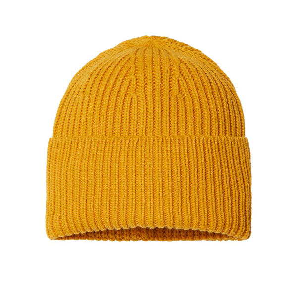 Atlantis® Sustainable Chunky Rib Poly/Acrylic Cuffed Beanie