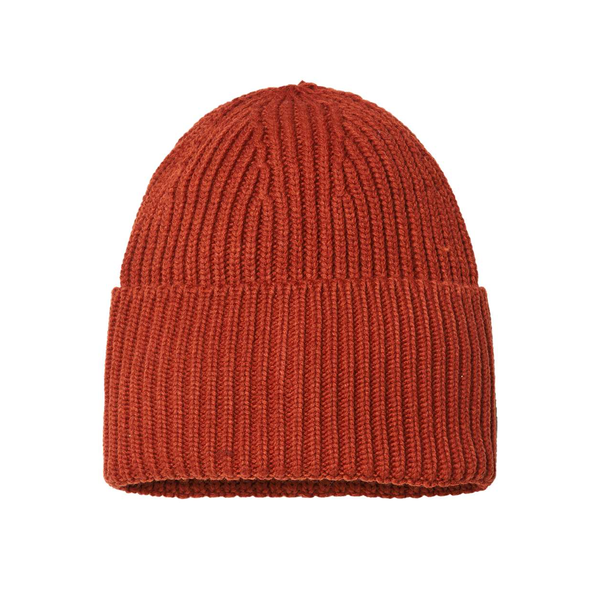 Atlantis® Sustainable Chunky Rib Poly/Acrylic Cuffed Beanie