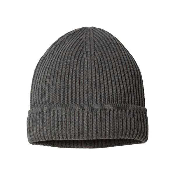 Atlantis® Sustainable Poly/Acrylic Finish Edge Cuffed Beanie