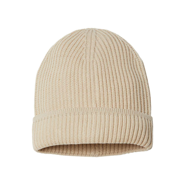 Atlantis® Sustainable Poly/Acrylic Finish Edge Cuffed Beanie