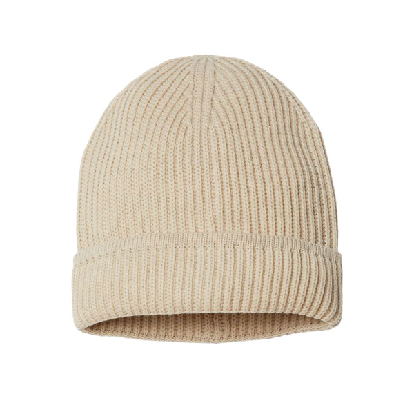 Atlantis® Sustainable Poly/Acrylic Finish Edge Cuffed Beanie