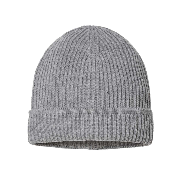 Atlantis® Sustainable Poly/Acrylic Finish Edge Cuffed Beanie