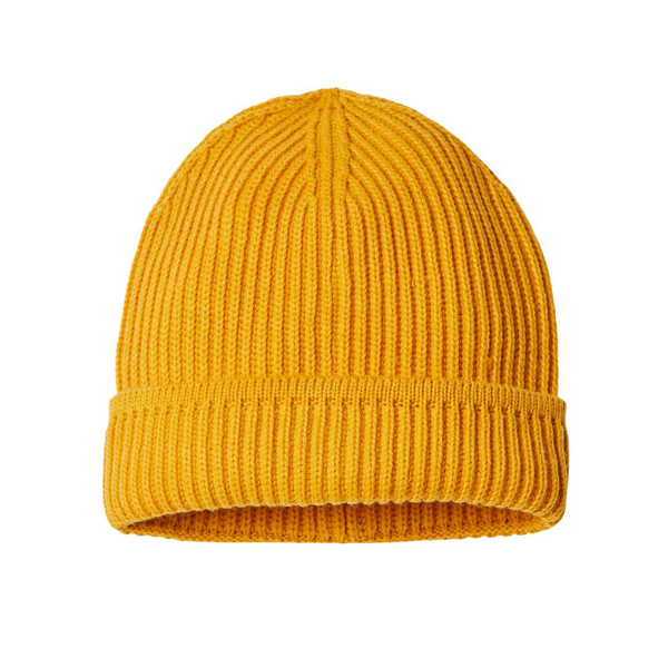 Atlantis® Sustainable Poly/Acrylic Finish Edge Cuffed Beanie