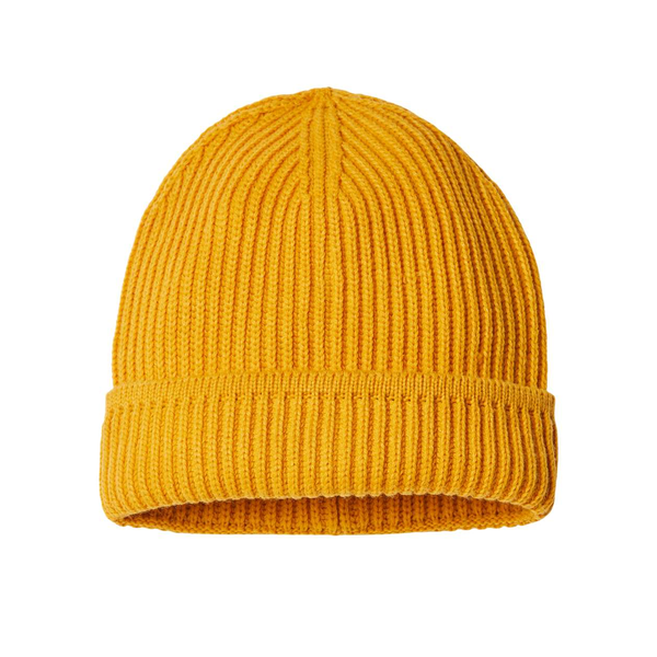 Atlantis® Sustainable Poly/Acrylic Finish Edge Cuffed Beanie