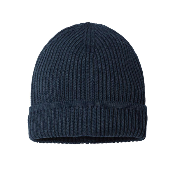 Atlantis® Sustainable Poly/Acrylic Finish Edge Cuffed Beanie