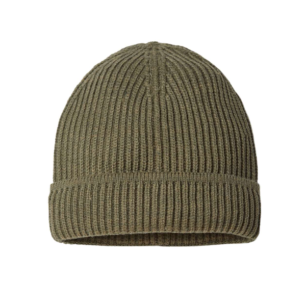 Atlantis® Sustainable Poly/Acrylic Finish Edge Cuffed Beanie