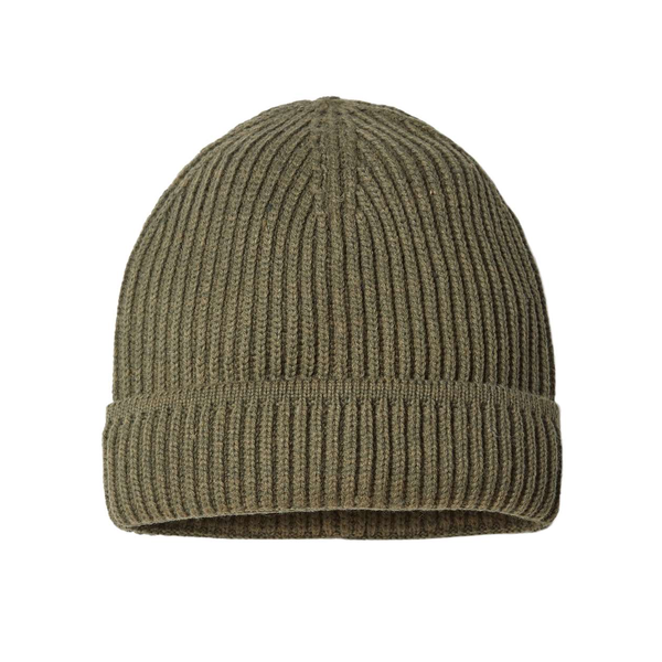 Atlantis® Sustainable Poly/Acrylic Finish Edge Cuffed Beanie