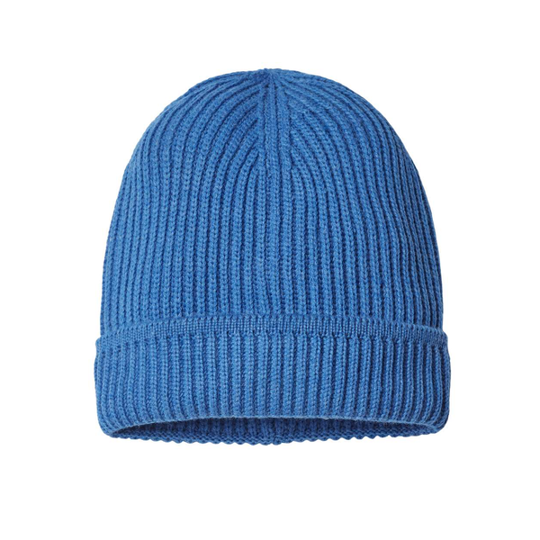 Atlantis® Sustainable Poly/Acrylic Finish Edge Cuffed Beanie