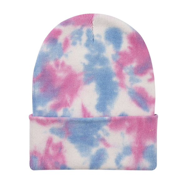 Sportsman™ 12" Tie-Dyed Cotton Cuffed Beanie