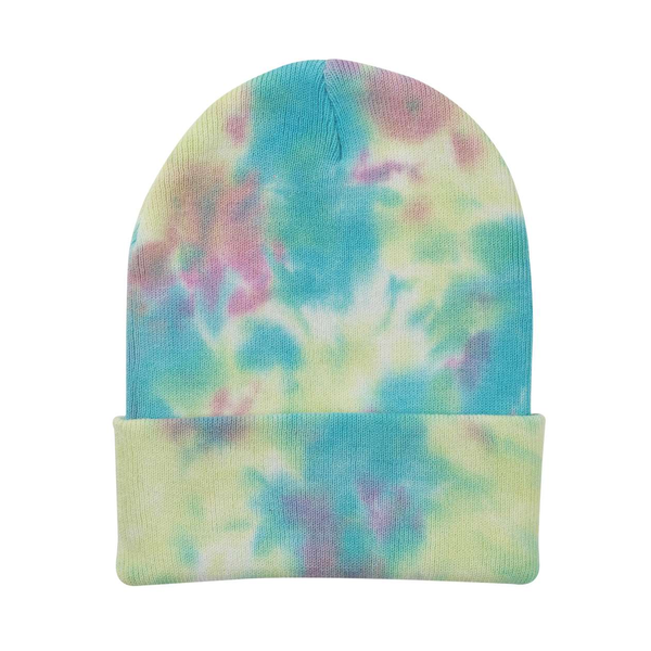 Sportsman™ 12" Tie-Dyed Cotton Cuffed Beanie