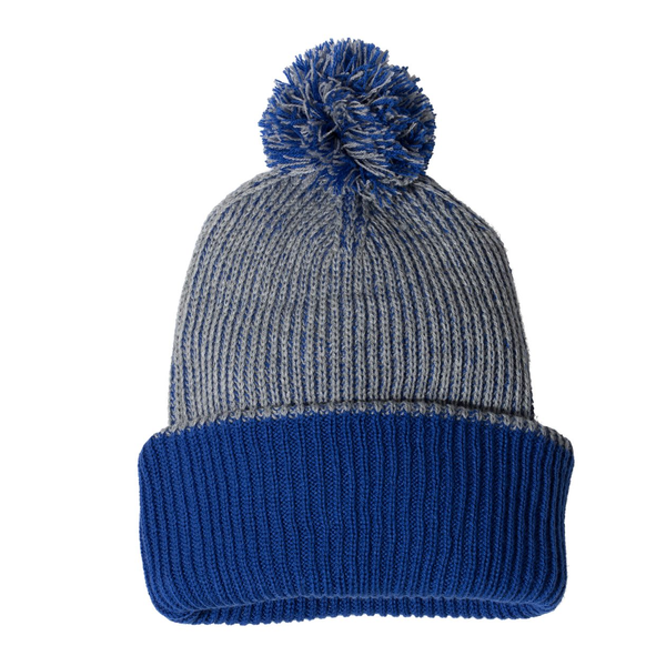 Sportsman™ 12" Speckled Pom-Pom Acrylic Cuffed Beanie
