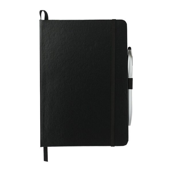 Crown Journal with Pen/Stylus, 6" x 8.5"