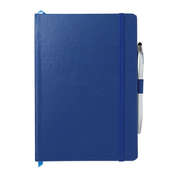 Crown Journal with Pen/Stylus, 6" x 8.5"