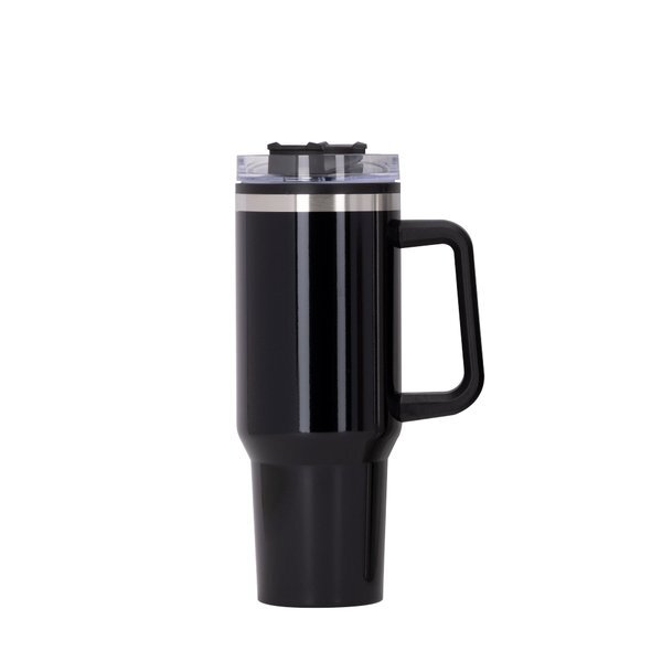 Behemoth Hugo Plastic Interior Stainless Steel Travel Mug, 40oz.