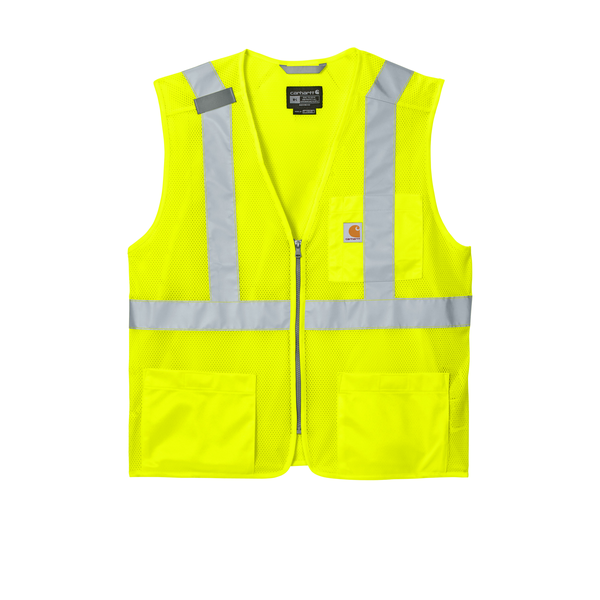 Carhartt® ANSI Class 2 Polyester Mesh Zip-Front Vest