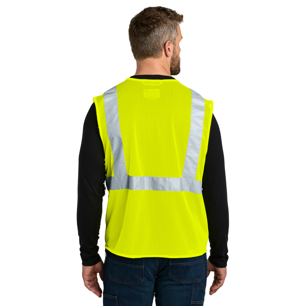 Carhartt® ANSI Class 2 Polyester Mesh Zip-Front Vest