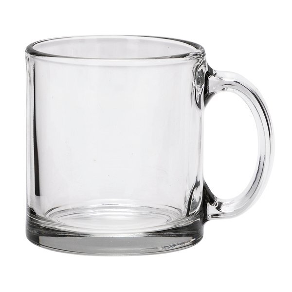 Red Eye  Libbey Clear Glass Coffee Mug, 13oz.