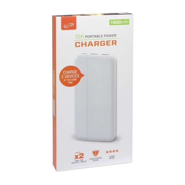 iLive™ Power Bank, 10000mAh