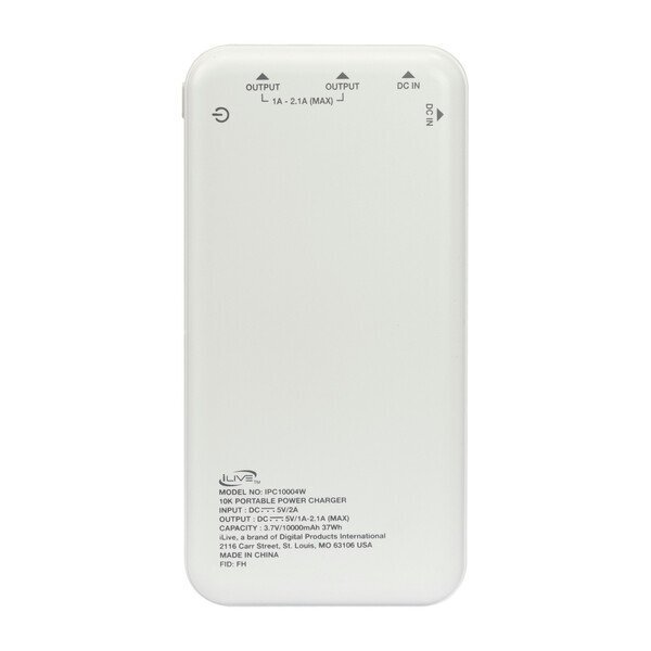 iLive™ Power Bank, 10000mAh