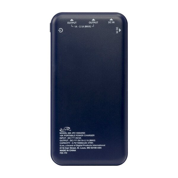 iLive™ Power Bank, 10000mAh